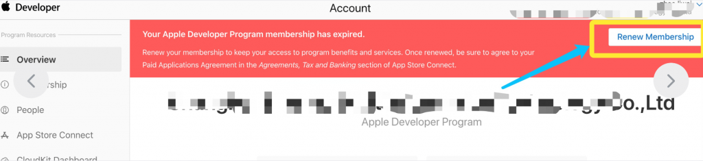 020年续费Apple开发者会员年费"